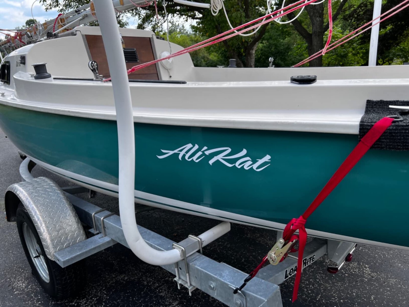 Boat Name Decal 3x18" / Custom Hull Graphic / Premium Marine Vinyl Lettering