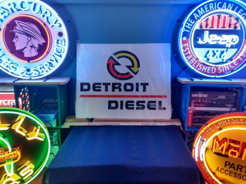 Detroit Diesel Engines New Metal Sign - 24" x 30" USA STEEL XL Size - 7#