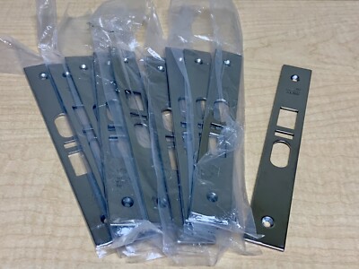 MIWA Lock Co. ALV2P Hotel Case Front Plate (Lot Of 10)