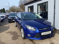 2014 Ford Focus 1.0 125 EcoBoost Zetec 5dr HATCHBACK Petrol Manual