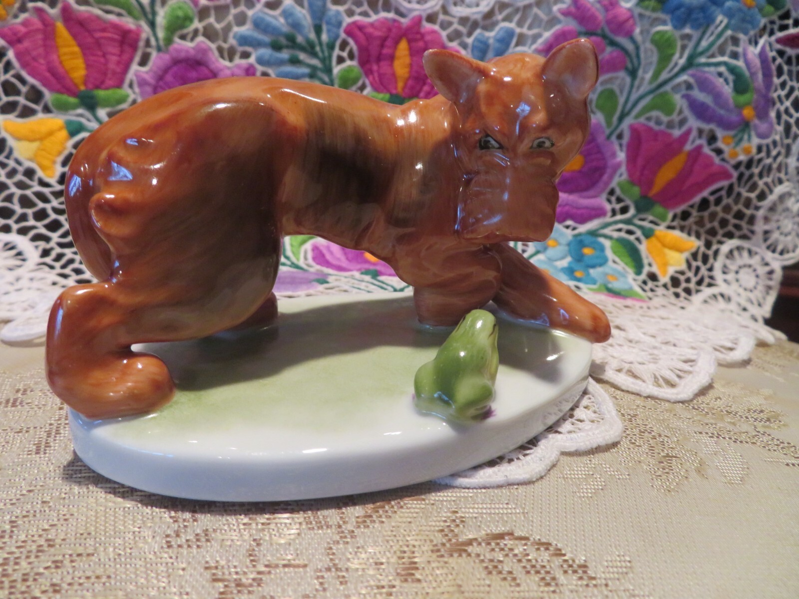 ヘレンド　ドッグ Dog - Spaniel - Herend Animal Figurine