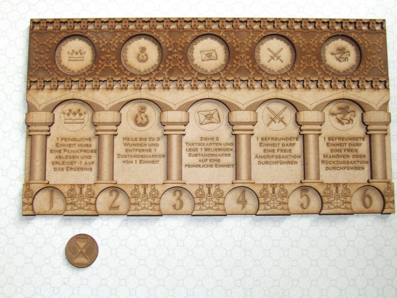 Asoiaf-Taktikboard (Deutsch), Tabletop, Mdf Lasercut