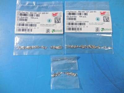 Wurth Electronics Inc. 653 001 137 22D EC Female 1.25MM Crimp Contacts (250pcs)