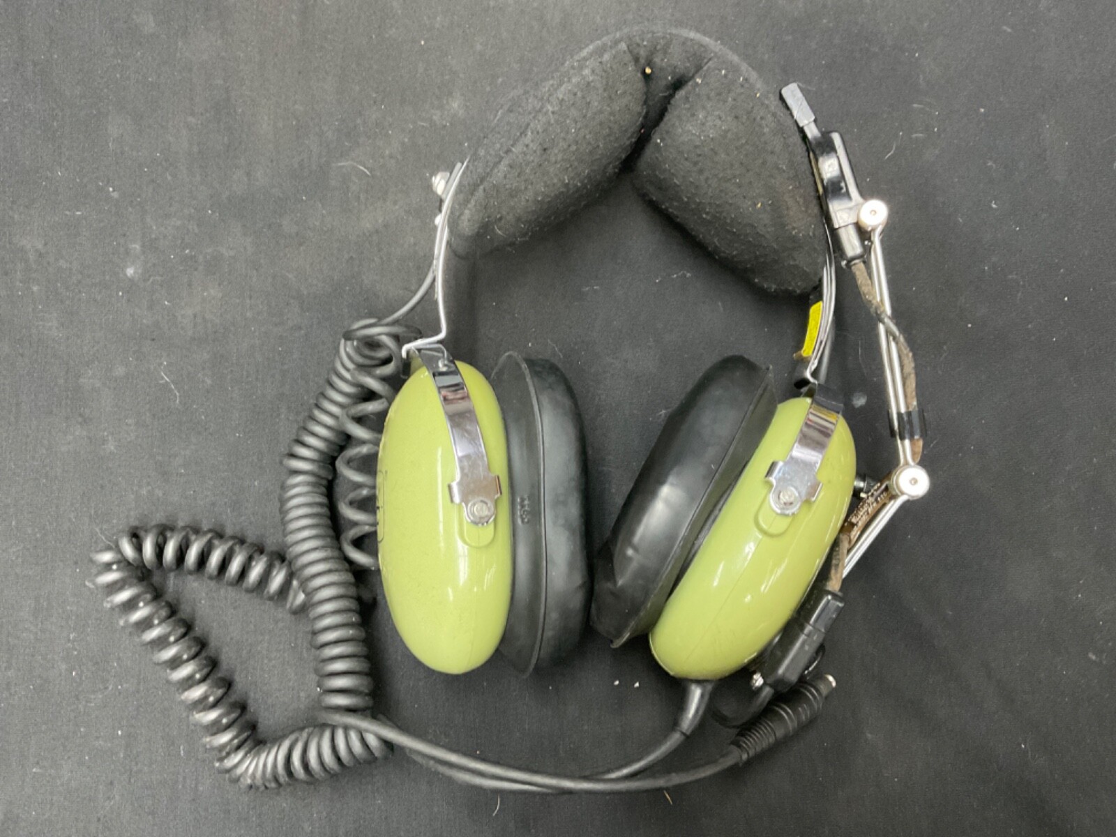(4452)DavidClarkヘッドセットH10-76　米軍実物放出品ユーズド 4452)DavidClarkヘッドセットH10-76 米軍実物放出品ユーズド