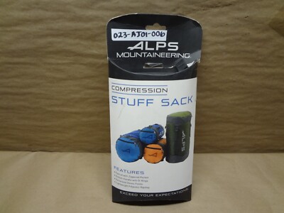 ALPS Mountaineering Compression Bag Stuff Sack Medium 9 x 20 - Orange |  eBay