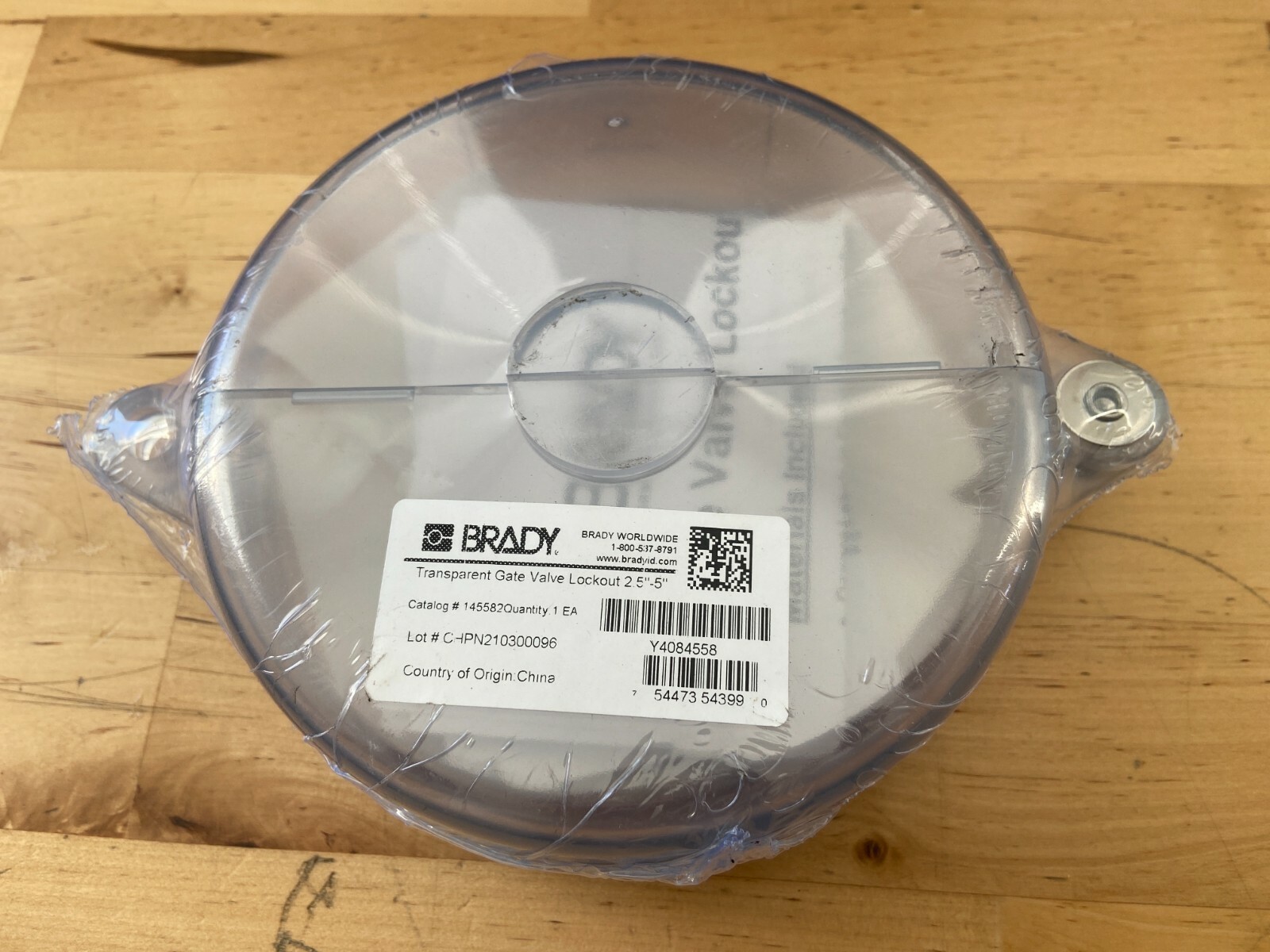 ちー Brady 145582 Gate Valve Lockout,1-7/8