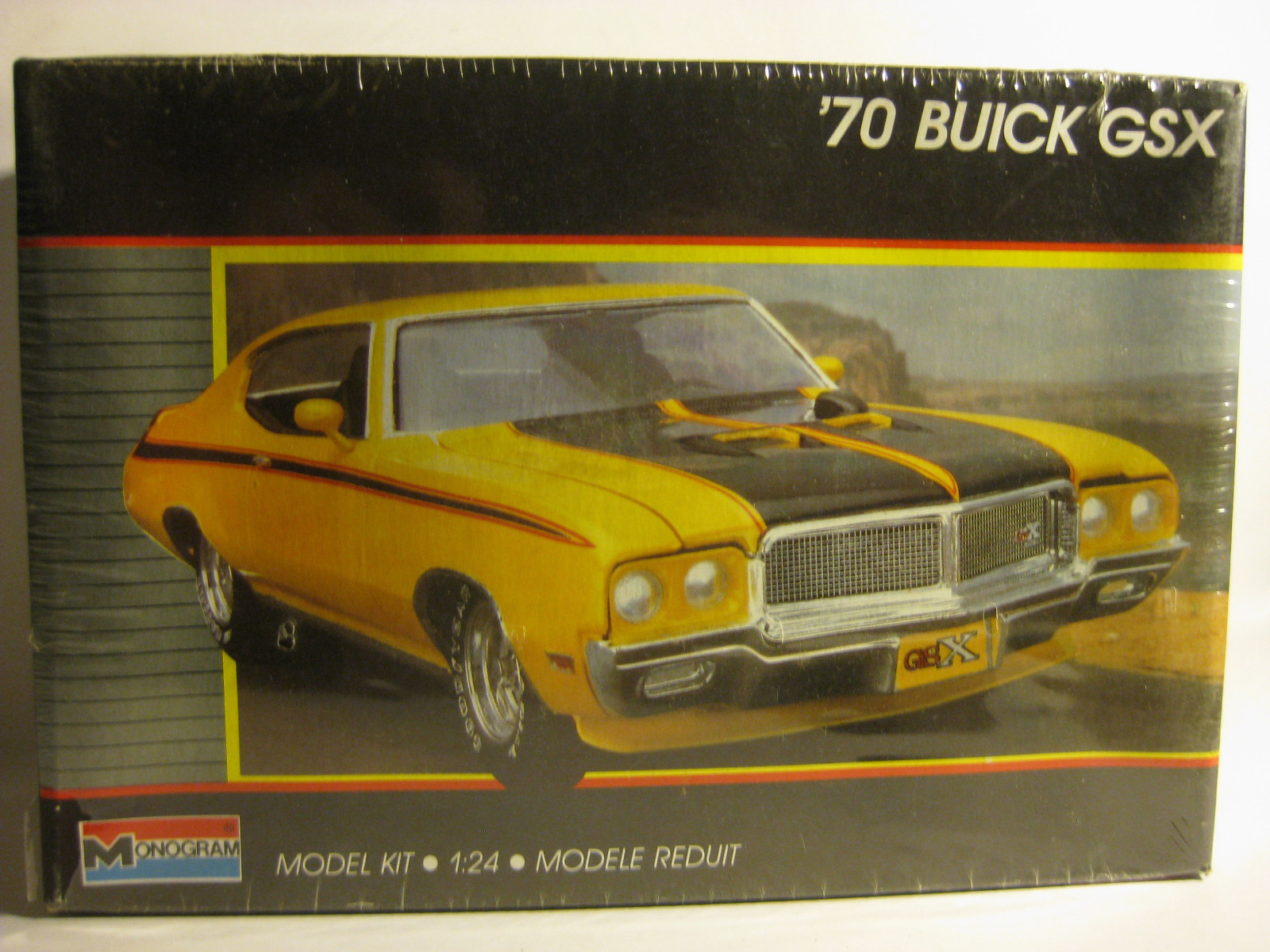 Monogram 1970 Buick GSX 2door hardtop skill level 2 Factory Sealed 1/24 scale