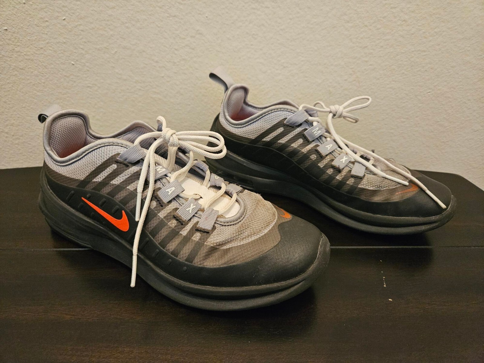 Nike Air Max Axis Gs Running Shoes Gray AH5222-003 Low Top