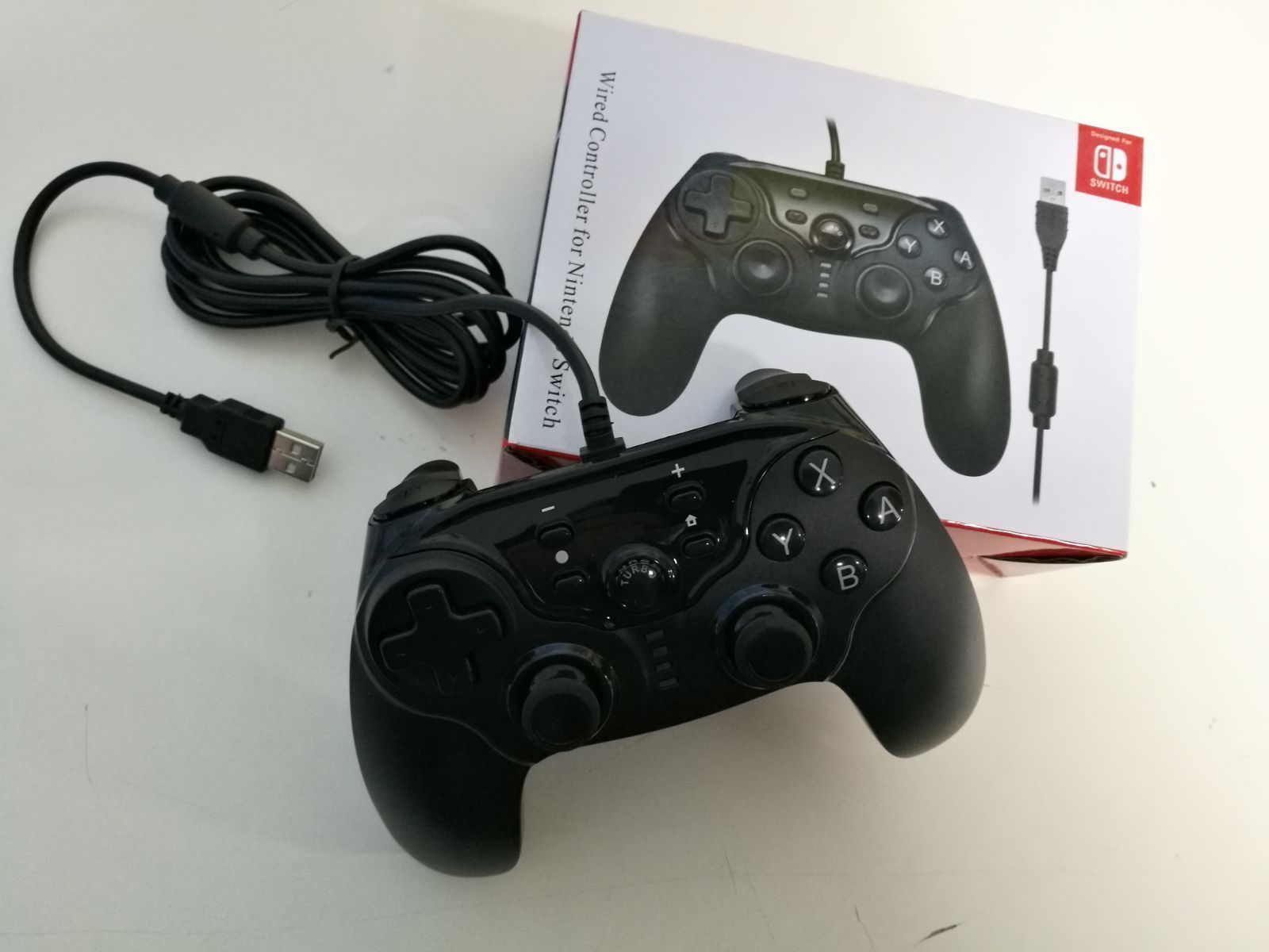 Controller Joypad Gamepad Joystick Con Filo Compatibile Nintendo Switch mar