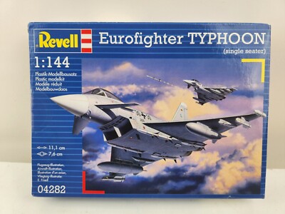 Revell Eurofighter Typhoon Model Kit Plastic single seat 1:144 Skill Level 3 New