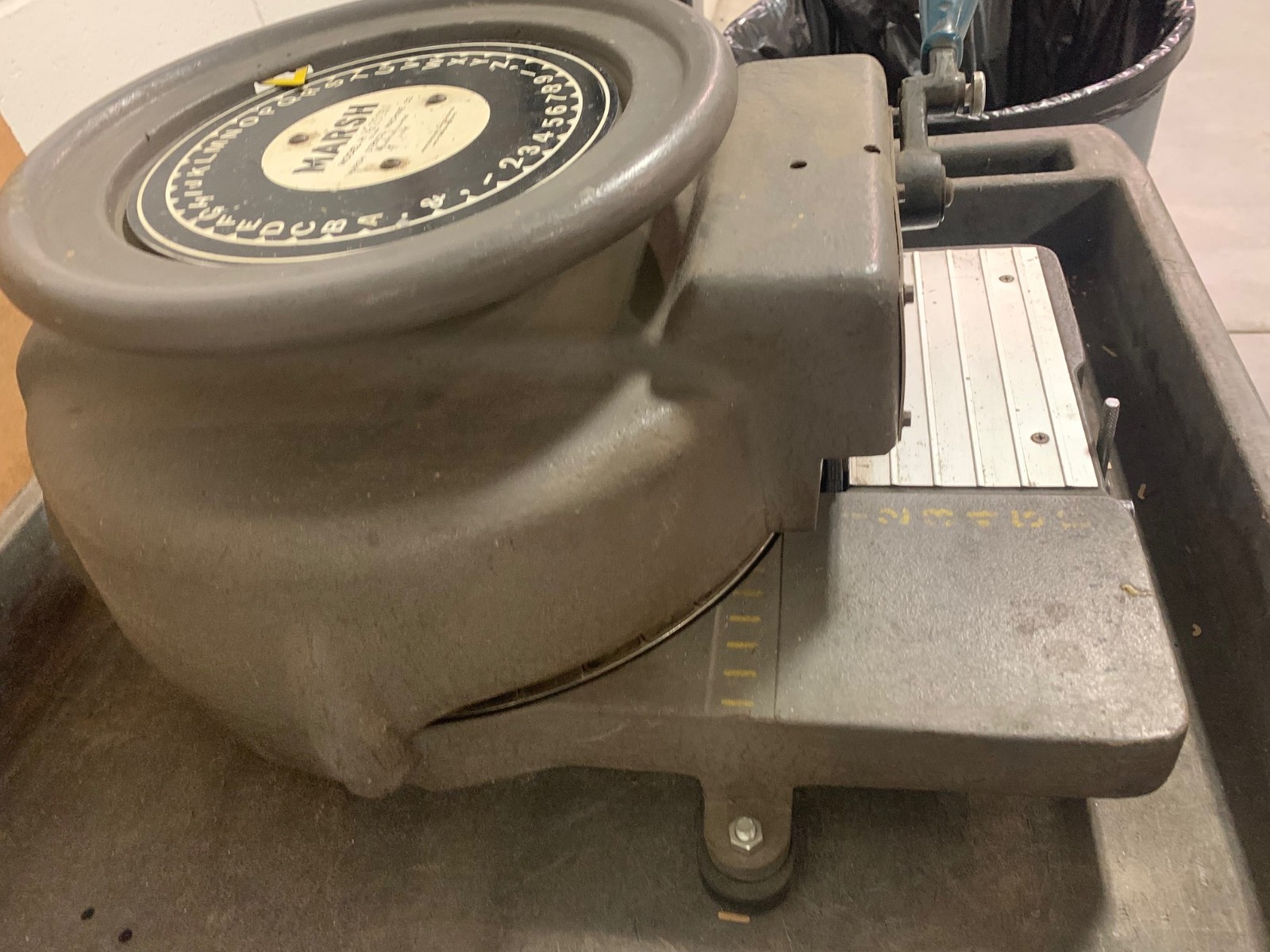 Marsh Stencil Machine Model H, 1/2