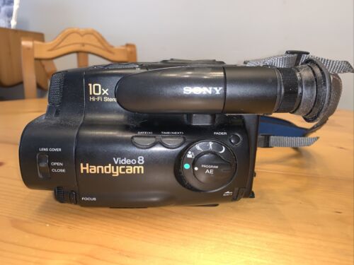 Videocámara Video8 Sony Handycam CCD-TR470E PAL (No Funciona Videocámara Video8 Sony Handycam CCD-TR470E PAL (No Funciona