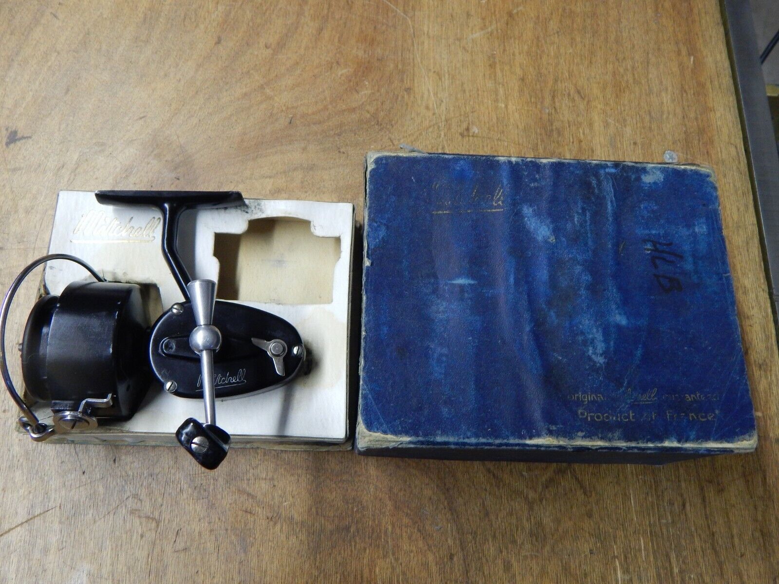 Vintage Mitchell Spinning Reel Pre 300 Garcia 4th Version w Vintage Mitchell Spinning Reel Pre 300 Garcia 4th Version w