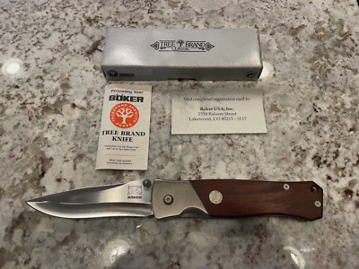 Boker Tree *Walter Brend* ''BREND COCOBOLO'' Folder (2056) RARE **NIB/MINT**