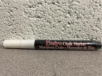 Marvy Uchida Bistro Chalk Marker Fine WHITE 482-S #0