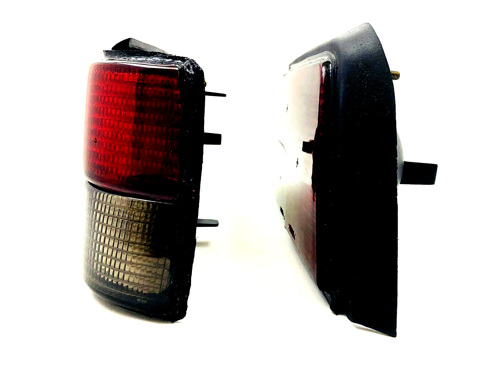 PEUGEOT 405 Tail Light Lamp Lens Set Left & Right Side Smoked NEW #521AB