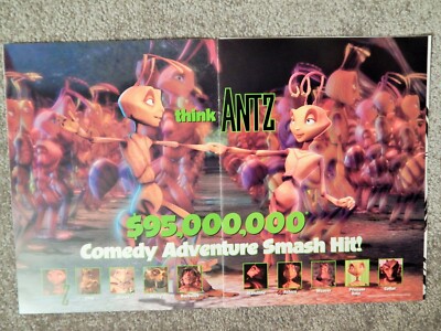 ANTZ (VIDEO DEALER DELUXE 12-PG BROCHURE & COLORING