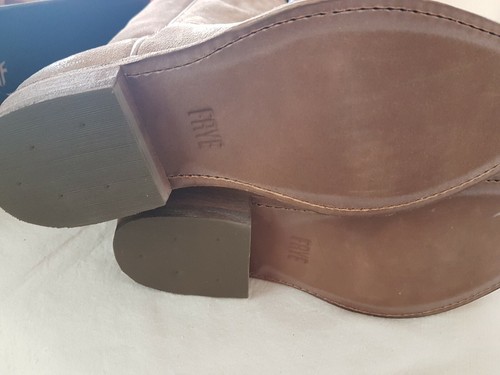 Frye Stiefel Leder Billy Pull On Beige Multi 37.5