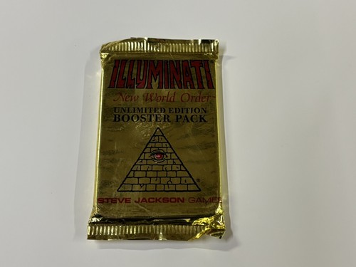 その他 Illuminati New World Order Booster Pack Illuminati Card Game INWO 1995 1 Booster Pack NEW WORLD