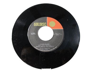 45 RECORD - DICKY DOO & THE DON'TS - CLICK CLACK