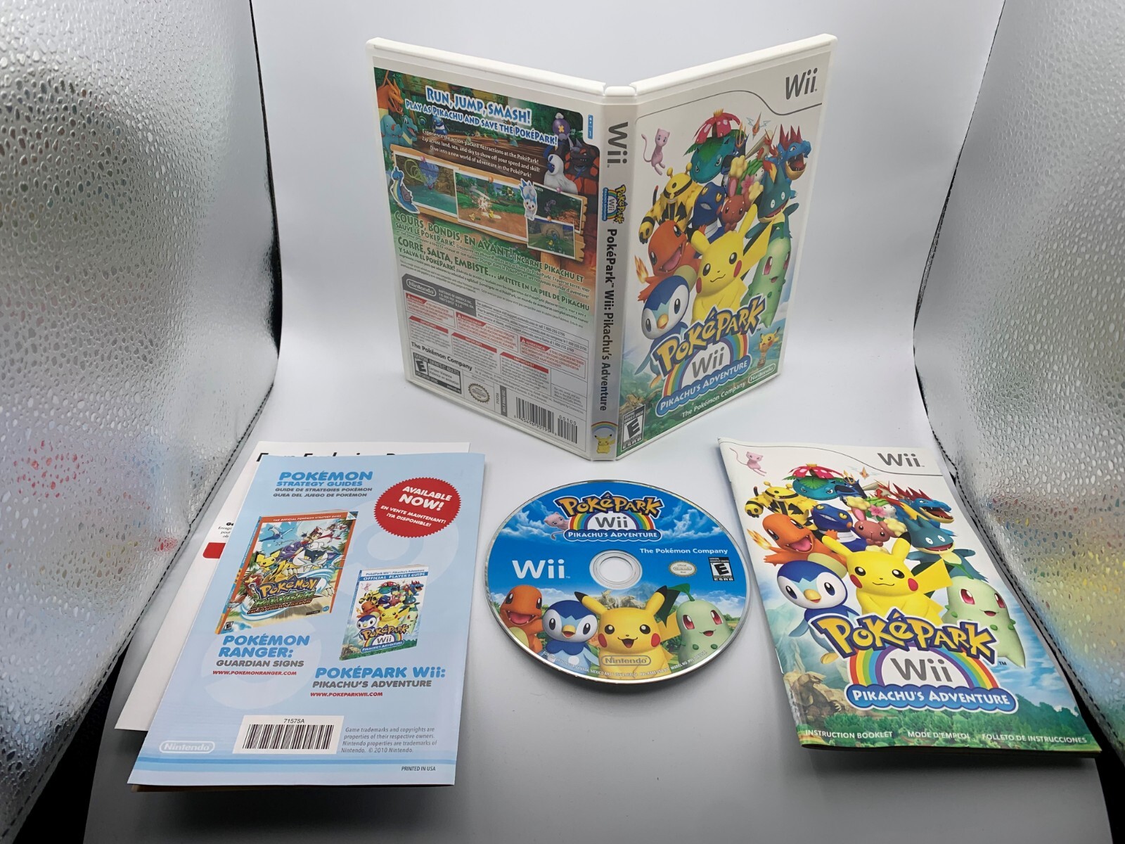 ポケパークシリーズ PokéPark Wii: Pikachu's Adventure Nintendo Wii Complete