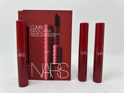 3X  NARS CLIMAX Dramatic Volumizing Mascara BLACK 0.06oz No box NEW
