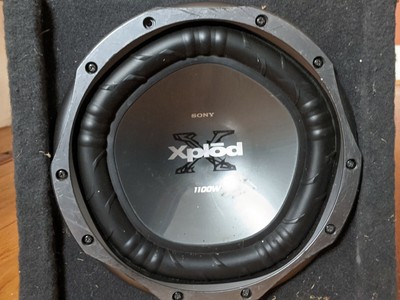 10 inch sony xplod 1100 watt