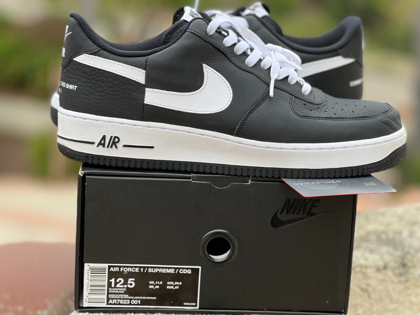 supreme cdg air forces