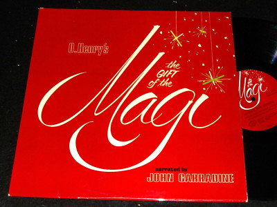 O. Henry's THE GIFT OF THE MAGI LP Narrated by John Carradine Christmas Rarity