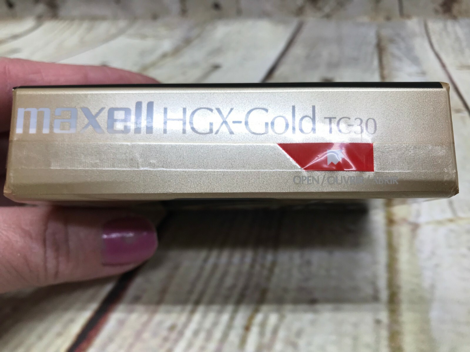 MAXWELL VHS-C HGX-Gold TC-30 BLANK Camcorder Video Tape NEW 30-90 Min