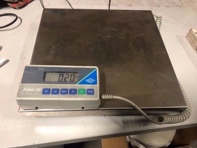 Waage Paketwaage WEDO 50 kg (incl. Mwst.)