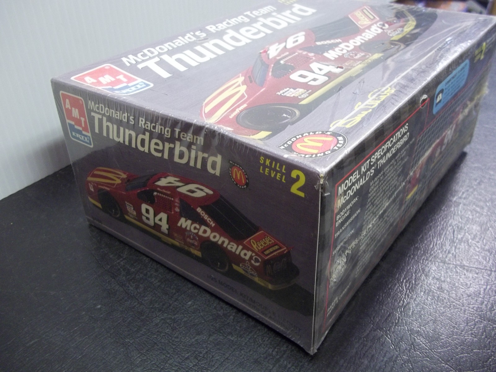 AMT Ertl Nascar Model Kit #94 McDonalds Racing Team 1/25 Scale New Sealed