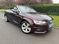 2015 Audi A3 Cabriolet 1.4 TFSI CoD Sport Euro 6 (s/s) 2dr CONVERTIBLE Petrol Ma
