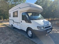 2001 Ford TRANSIT 350 MWB TD auotsleeper pollenza 4 berth 4 seatbelts  CHASSIS C