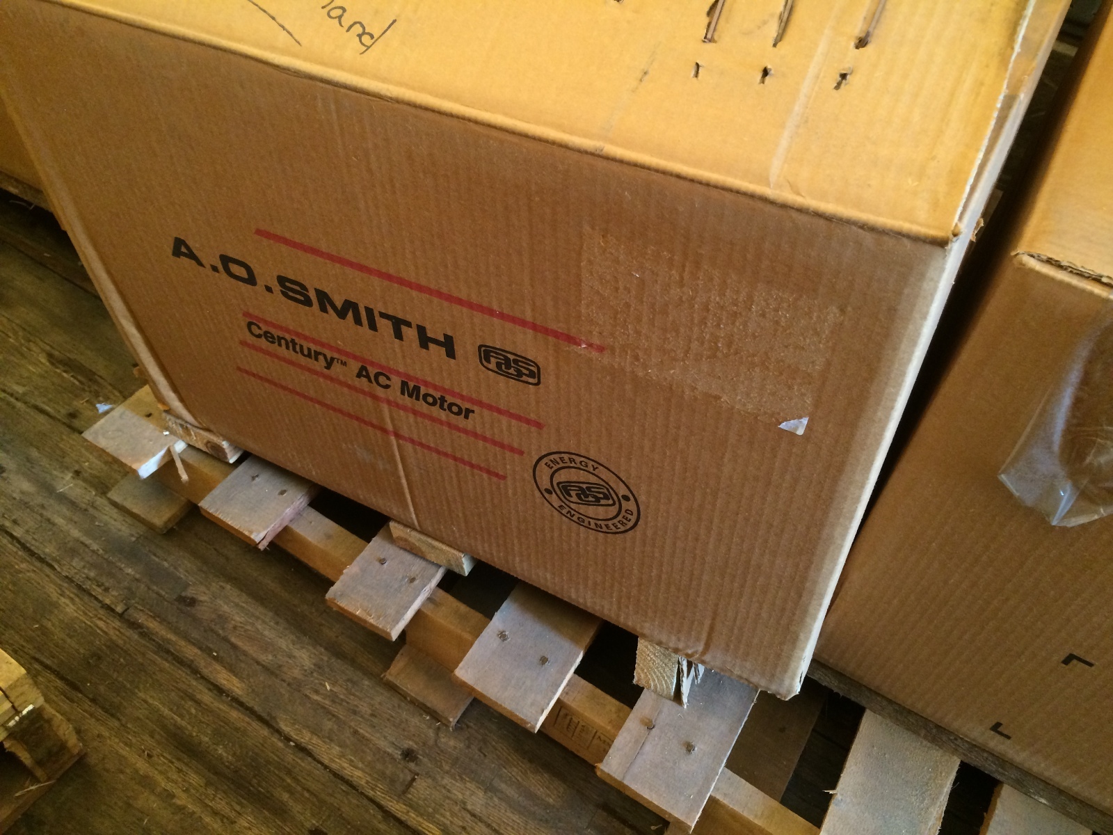 A.O. SMITH Avionic part number 7-364186J3, 10HP Electric motor