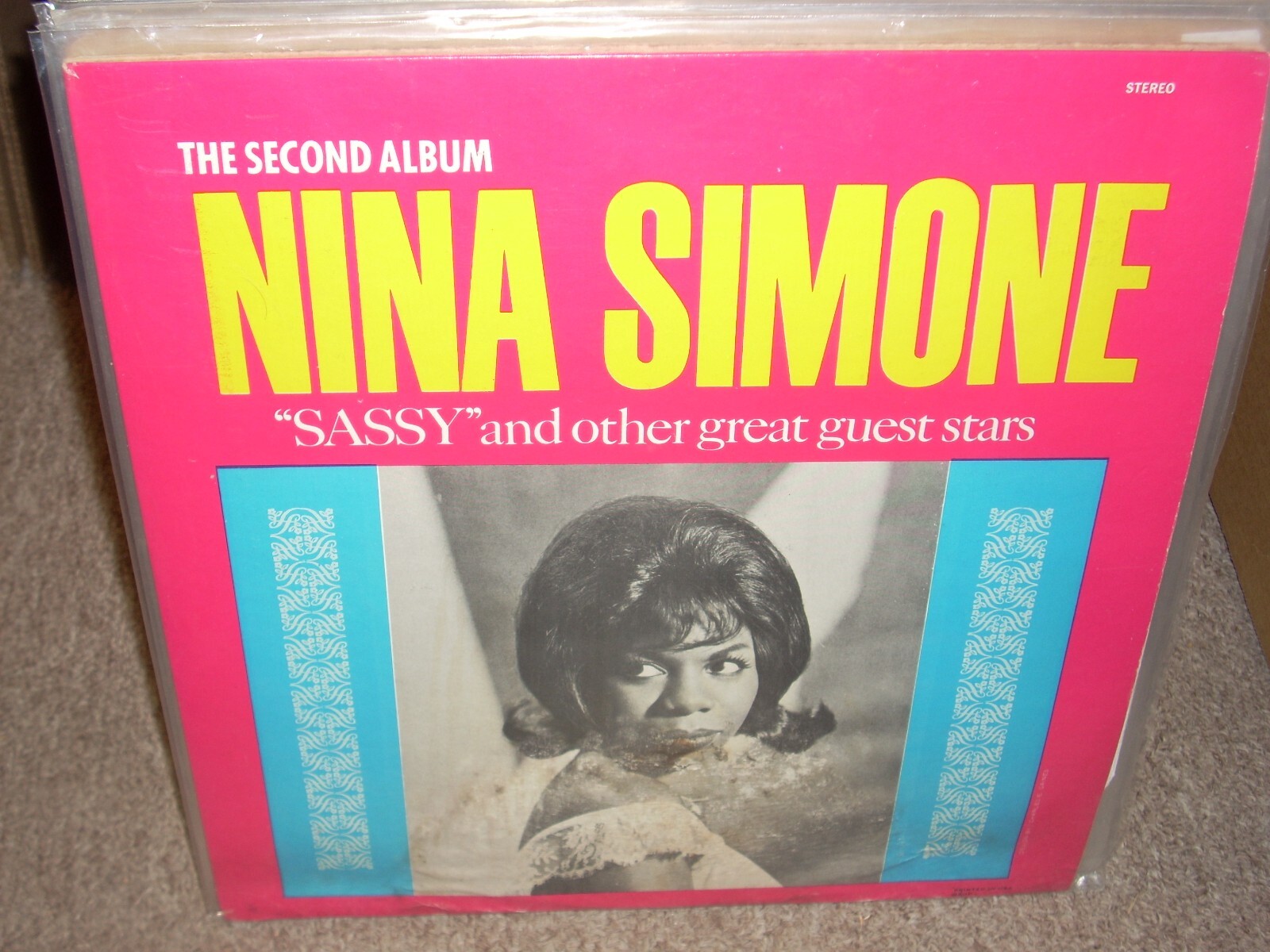 NINA SIMONE second album / sassy and other great guest stars