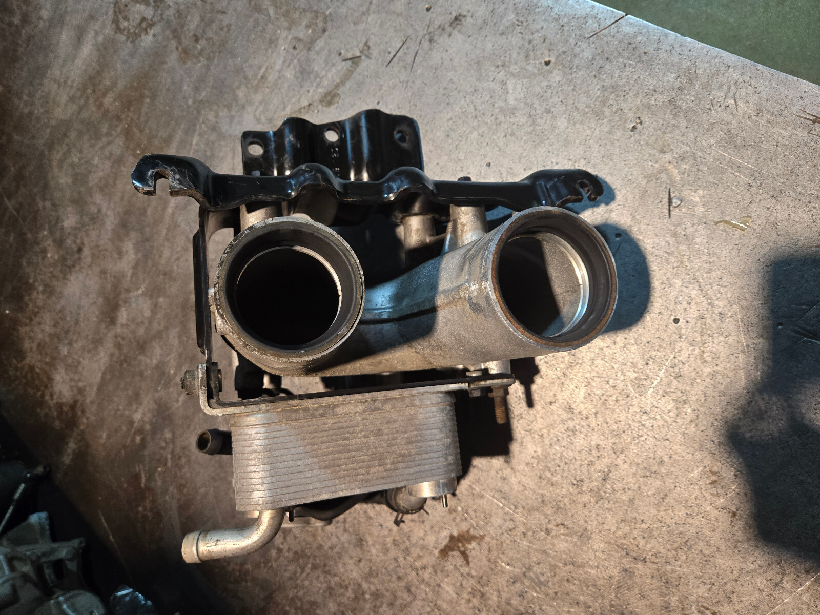 08-10 2008 6.4 Powerstroke Turbo Diesel International 6.4 Fuel Cooler 1875109C93 - Picture 8 of 9