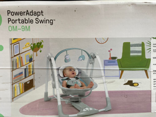 Ingenuity Power Adapt Portable Baby Swing, Abernathy