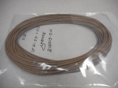 PARKER 16.51in ID X 0.139in W O-RING,VITON,BROWN V884 COMPOUND (LOT OF 13)