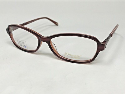 SAFILO EMOZIONI 4040 01PX Eyeglasses Frame Italy 55-15-140 Burgundy MF57