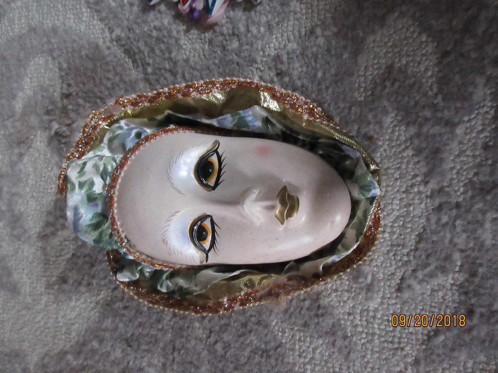 Lot Of 3 Ceramic/Porcelain Masks
