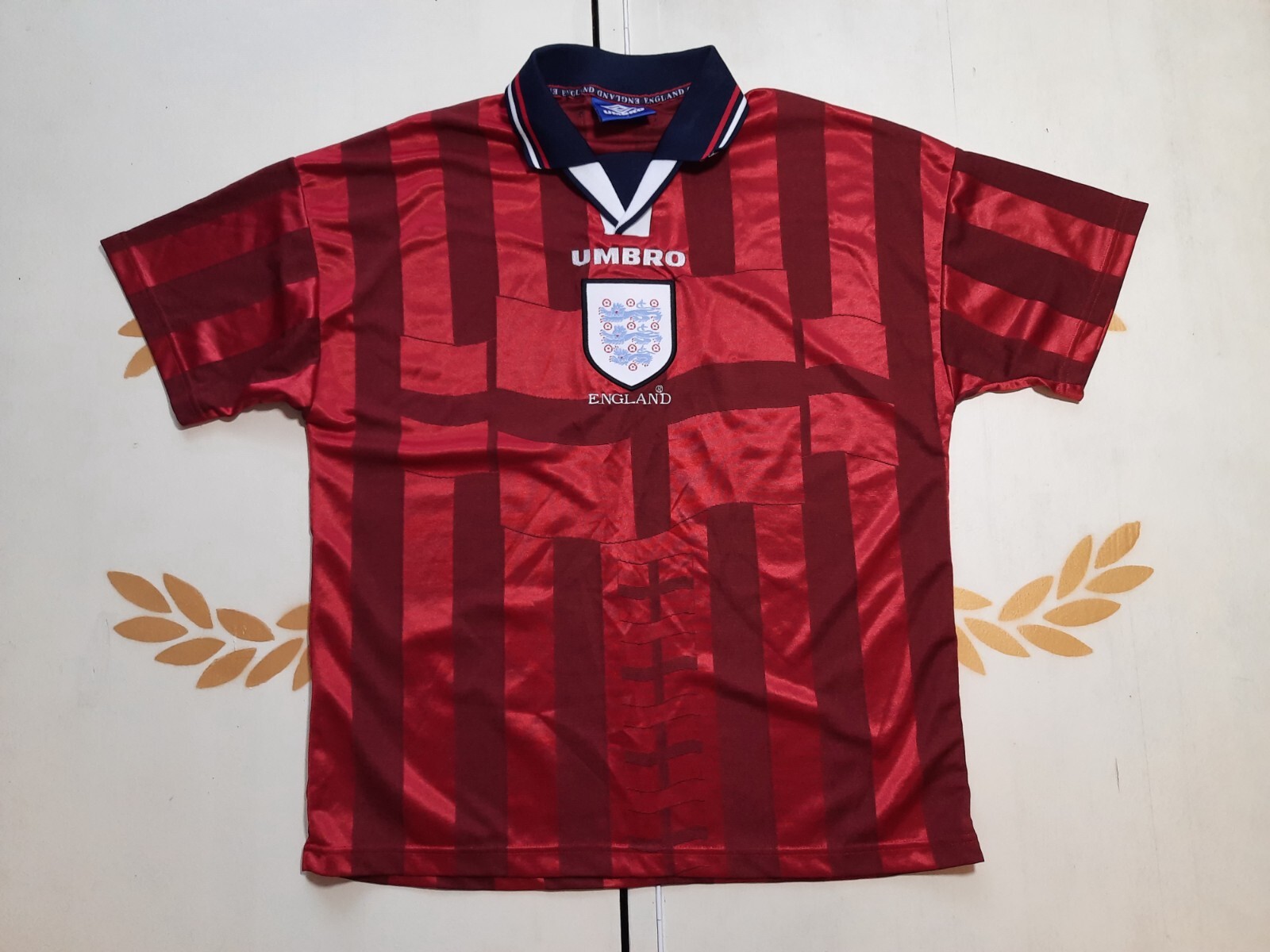 Umbro England 1999-2001 away jersey パイル ENGLAND 1999 2001