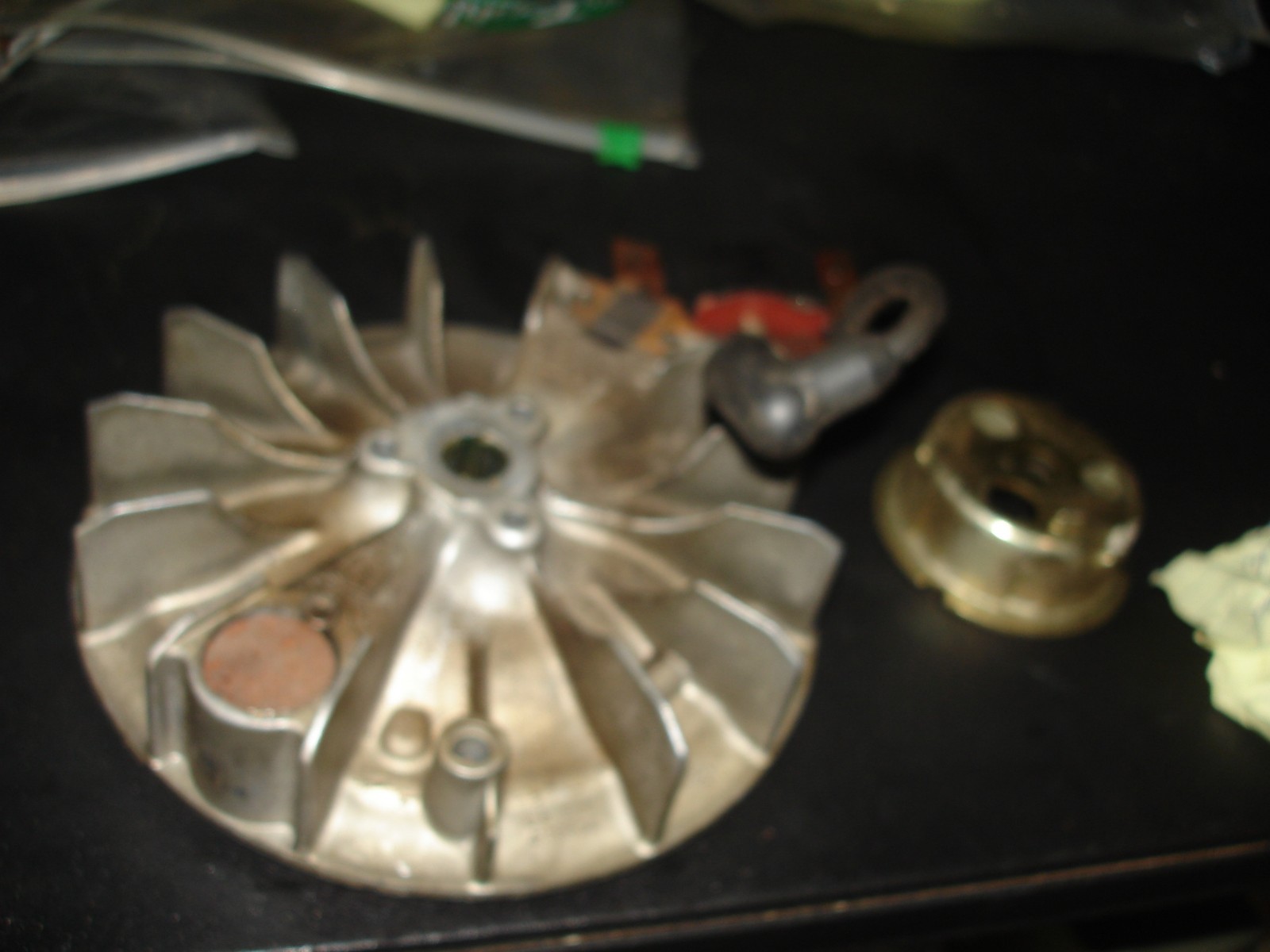 Jiffy Model 30 coil and flywheel   ice auger part ice fishing bin 351