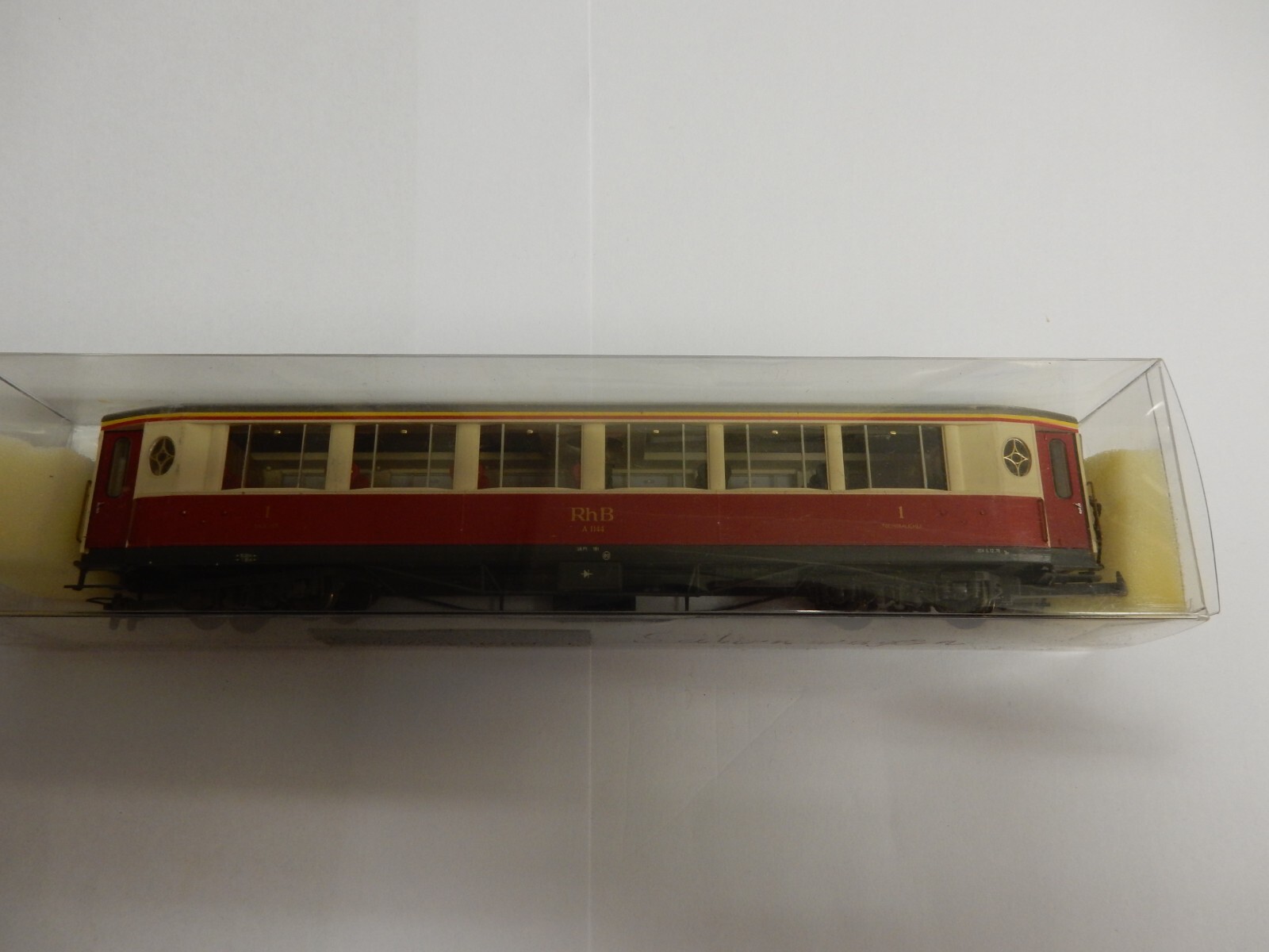 Bemo RhB 1.Kl. AS 1144 Salonwagen H0m 1:87 TOP | eBay.de