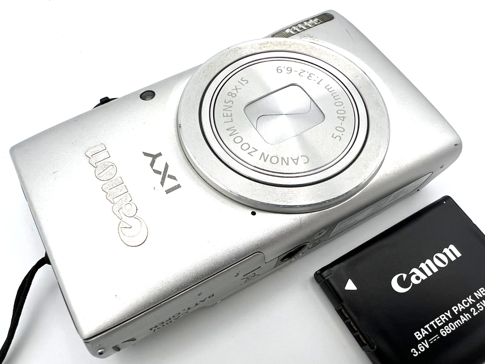 Canon PowerShot IXY 90F 16.0MP 8x Digital Camera - Silver | eBay
