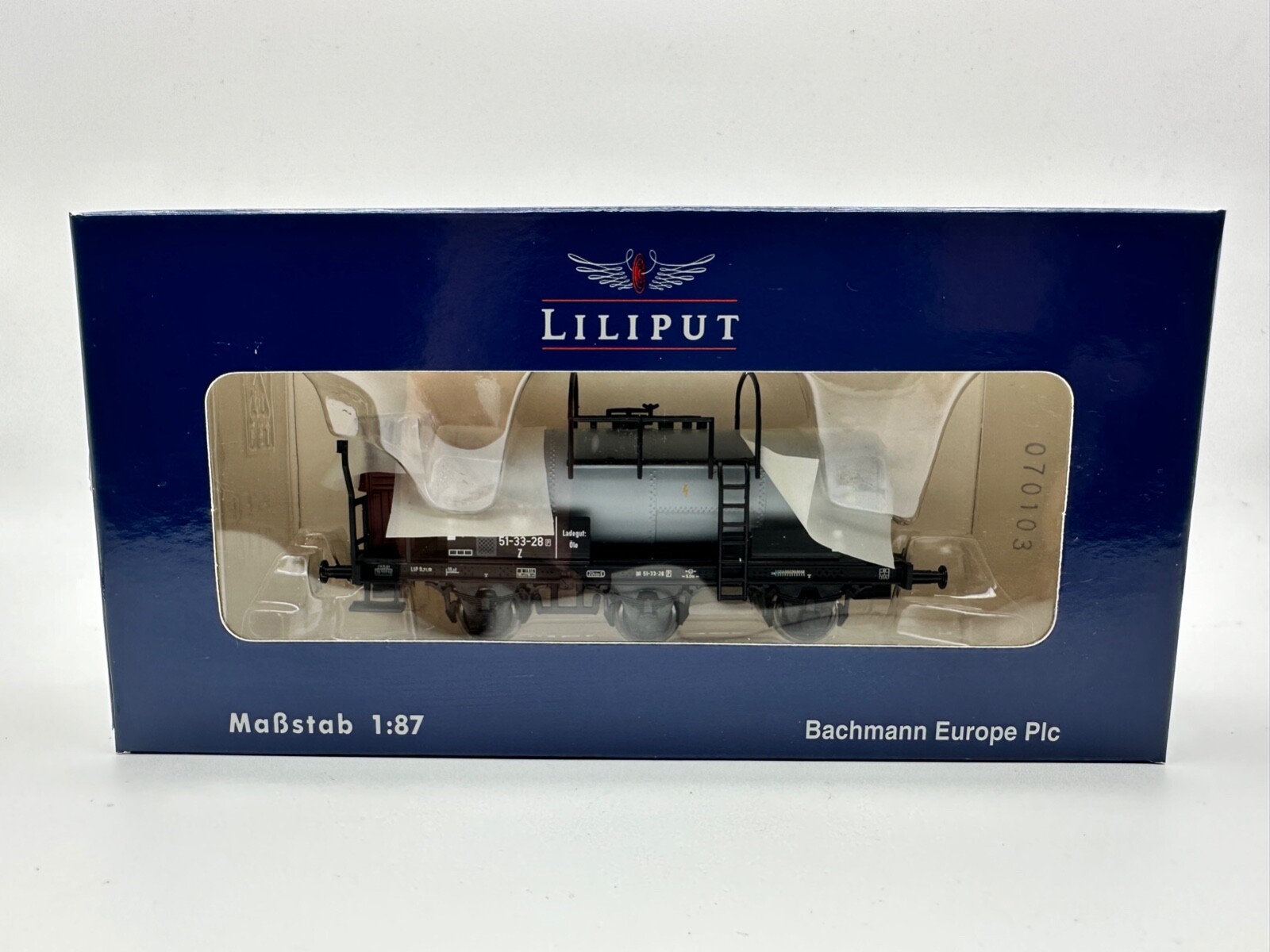 鉄道模型　LILIPUT リリプット 2-101＊HOゲージ・Liliput・L240069 Uボート積載 DR EpII