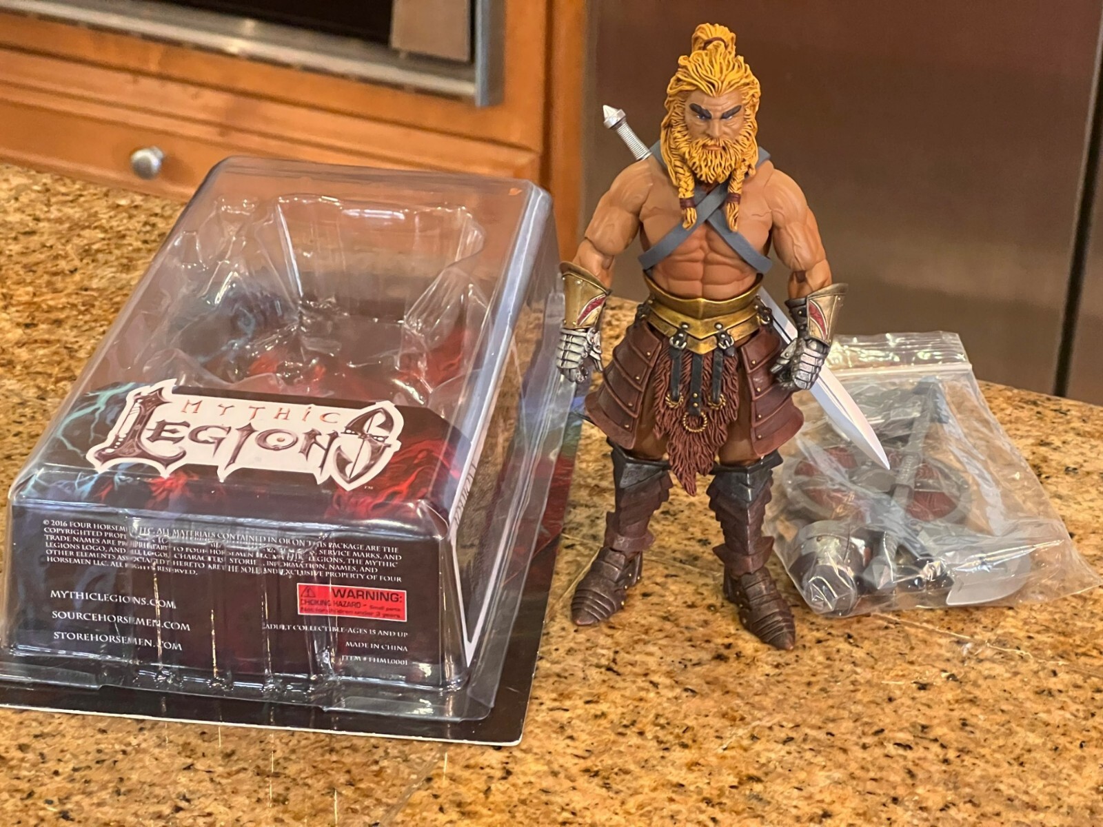Mythic Legions Adamonn Coliseum wave Four Horsemen He-Man