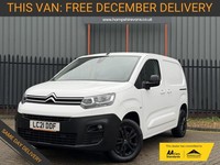 2021 Citroen Berlingo 1.5 BlueHDi 1000 Driver M Panel Van 5dr Diesel Manual SWB 