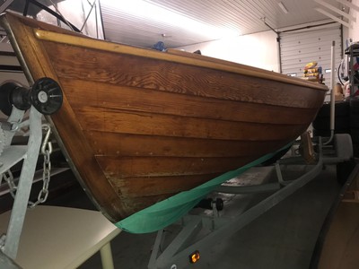 20' Luhrs Wooden Sailboat