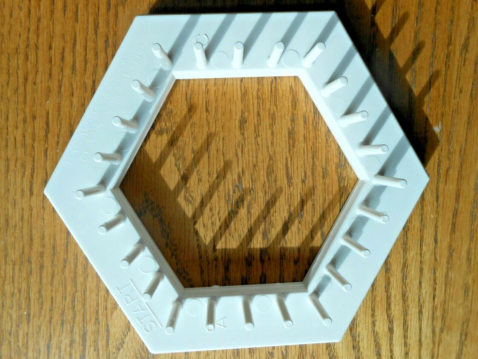 Love and Money by John Alan 8 Piece Hexagon Lap Weaving Looms Loom Set